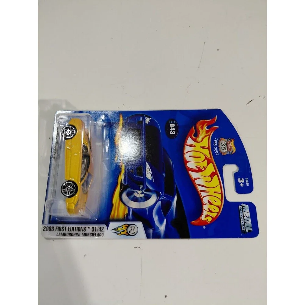 NIP Hot Wheels 2003 First Edition 1:64 Die Cast Lamborghini Murcielago Supercar